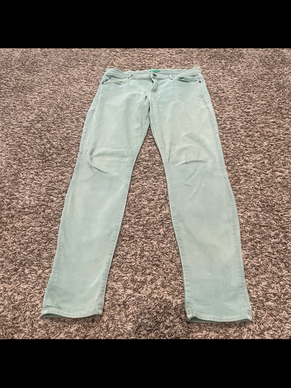 mother denim the charmer, Slim skinny leg jeans size 29 green